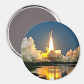 Aimant Aire de lancement de Cap Canaveral Floride (Recto/Verso)