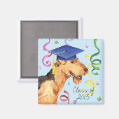 Aimant Airedale Graduate (Recto/Verso)