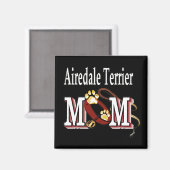 Aimant Airedale Terrier MOM (Recto/Verso)
