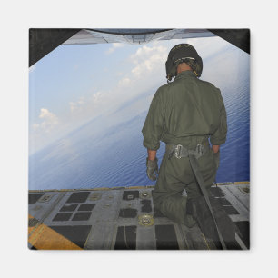 Aimant Airman observe les eaux du golfe du Mexique