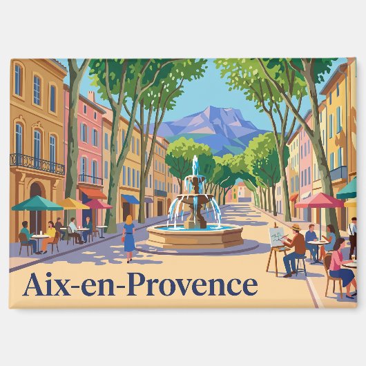 Aimant Aix-en-Provence France (Recto)