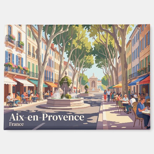Aimant Aix-en-Provence France (Recto)