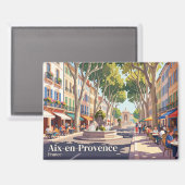 Aimant Aix-en-Provence France (Recto/Verso)