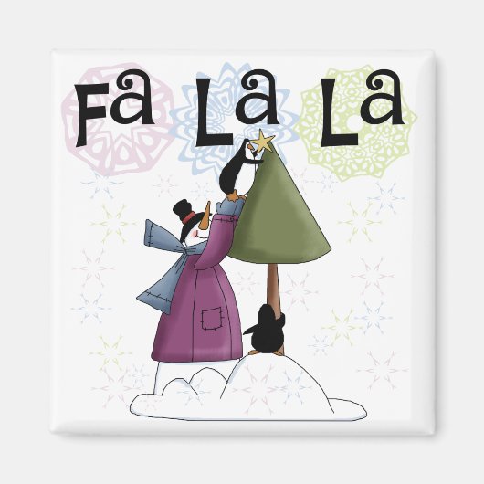 Aimant Ajout de T-shirts et cadeaux Star Holiday (Devant)