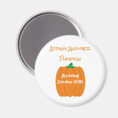 Aimant Ajout d'un autre Citrouille (Recto/Verso)