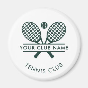 Aimant Ajouter Tennis Club Nom Équipe Joueurs Personnalis