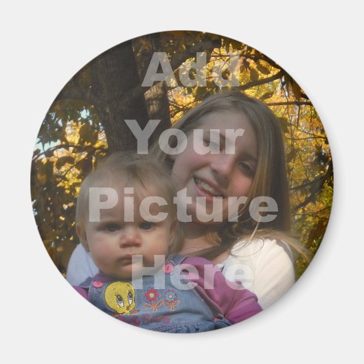 Aimant Ajouter votre propre collection d'images (Devant)