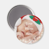 Aimant Ajouter votre propre photo (Recto/Verso)