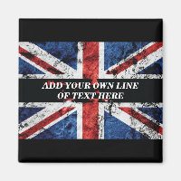 Ajouter votre texte sur le drapeau anglais Jeu d'o