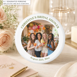 Aimant Ajoutez Votre Propre Photo Chic Faveur de Mariage