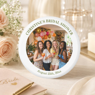 Aimant Ajoutez Votre Propre Photo Chic Faveur de Mariage