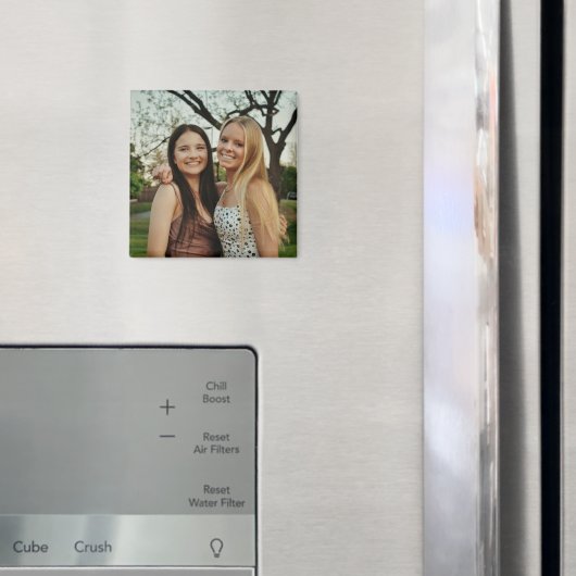 Aimant Ajoutez votre propre photo personnalisée (In situ (réfrigérateur))
