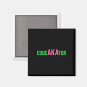 Aimant Aka Éducateur Drôles Éducateurs Et Équipe De Profe (Recto/Verso)
