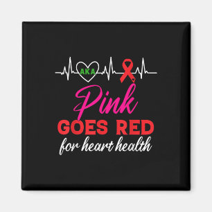 Aimant Aka Pink Va Rouge Pour Sensibiliser À La Santé Car