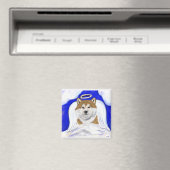 Aimant Akita Angel (In Situ (Lave-vaisselle))