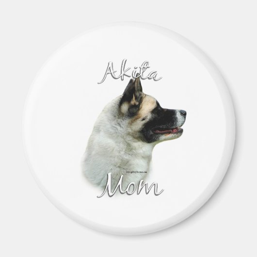 Aimant Akita Mom 2 (Devant)