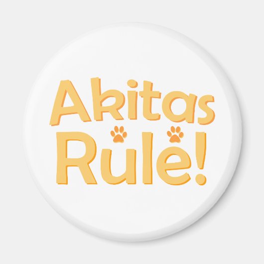 Aimant Akitas règne ! (Devant)