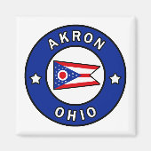 Aimant Akron Ohio (Devant)