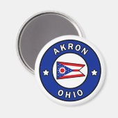 Aimant Akron Ohio (Recto/Verso)