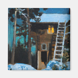 Aimant Akseli Gallen-Kallela - Kalela en hiver