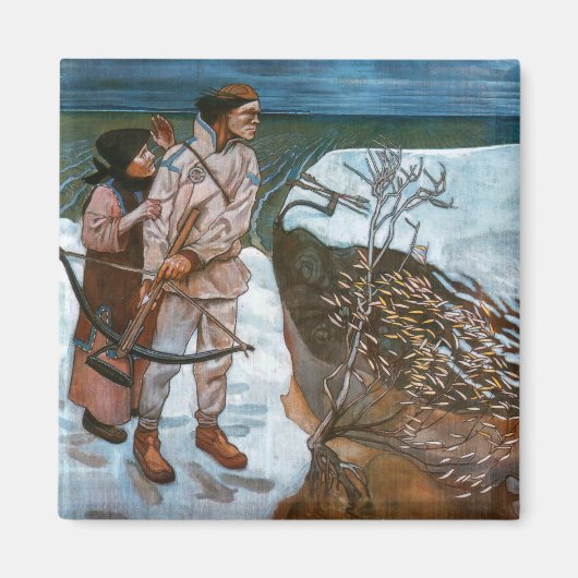 Aimant Akseli Gallen-Kallela - La venge de Joukahainen (Devant)