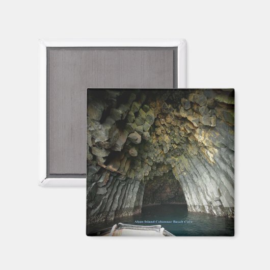 Aimant Akun Island Columnar Basalt Cave (Recto/Verso)