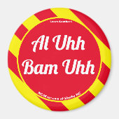 Aimant Al Uhh Bam Uhh Rouge/Jaune (Devant)