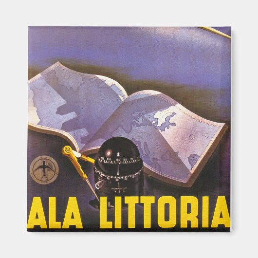 Aimant Ala Littoria (Devant)