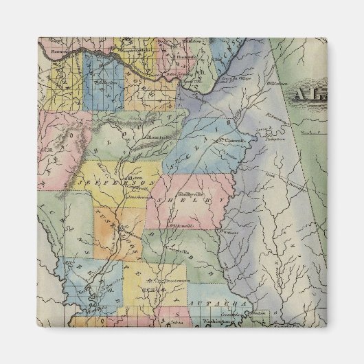 Aimant Alabama 2 (Devant)