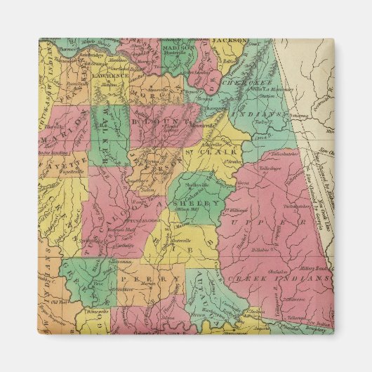 Aimant Alabama 3 (Devant)