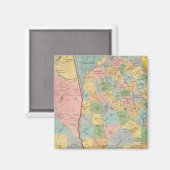 Aimant Alabama, Géorgie (Recto/Verso)