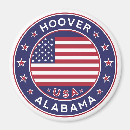 Aimant Alabama, Hoover (Devant)