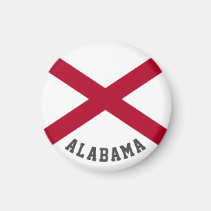 Aimant Alabama State Flag