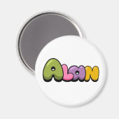 Aimant Alan (Recto/Verso)