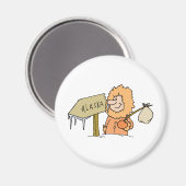 Aimant Alaska AK Alaskan Eskimo Vintage voyage Souvenir (Recto/Verso)