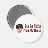 Aimant Alaska de ma maison (Recto/Verso)