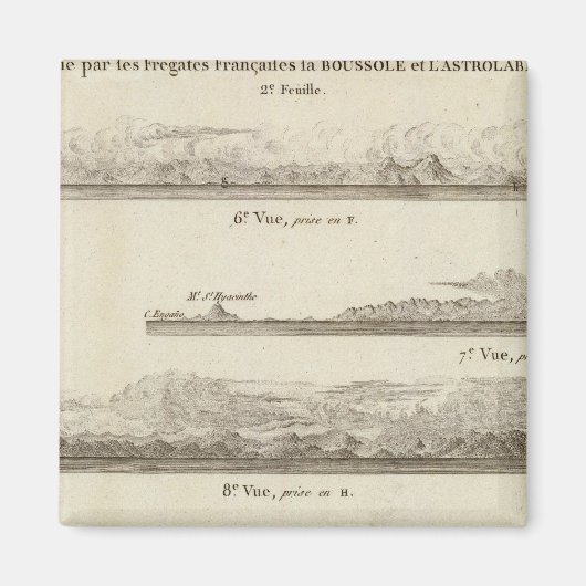 Aimant Alaska et Colombie-Britannique (Devant)