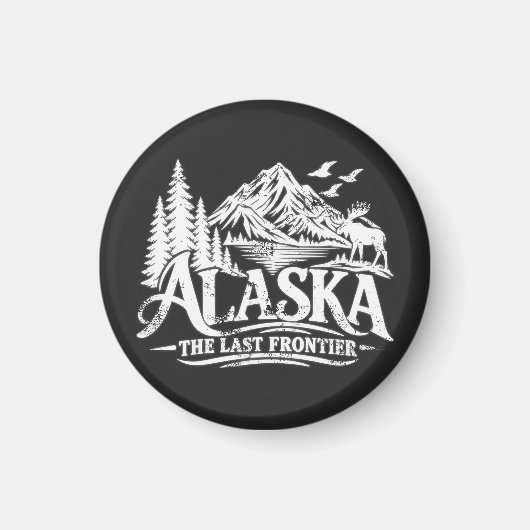 Aimant Alaska Le Dernier Frontière (Devant)