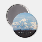 Aimant Alaska, Mt Mckinley, Denali, (Recto/Verso)