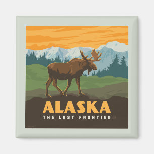 Aimant Alaska   Oie frontière