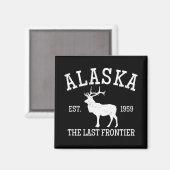 Aimant Alaska The Last Frontier (Recto/Verso)