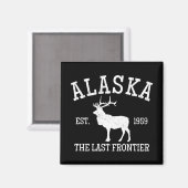 Aimant Alaska The Last Frontier (Recto/Verso)