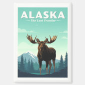 Aimant Alaska vintage (Recto)
