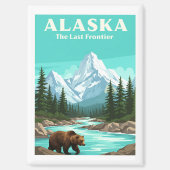 Aimant Alaska vintage (Recto)