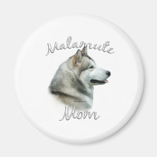 Aimant Alaskan Malamute Maman 2