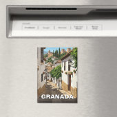 Aimant Albaicin Grenade Espagne Voyage (In Situ (Lave-vaisselle))