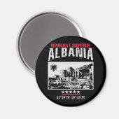 Aimant Albanie (Recto/Verso)