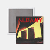Aimant Albany - Customisé (Recto/Verso)