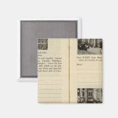 Aimant Albany Garage, Albany (Recto/Verso)