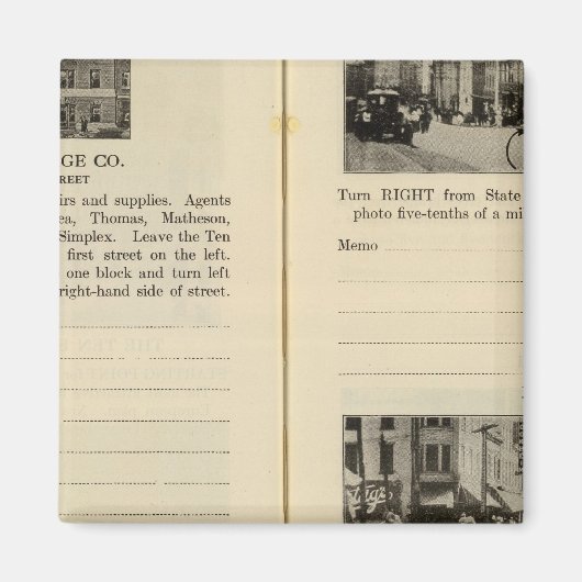 Aimant Albany Garage, Albany (Devant)